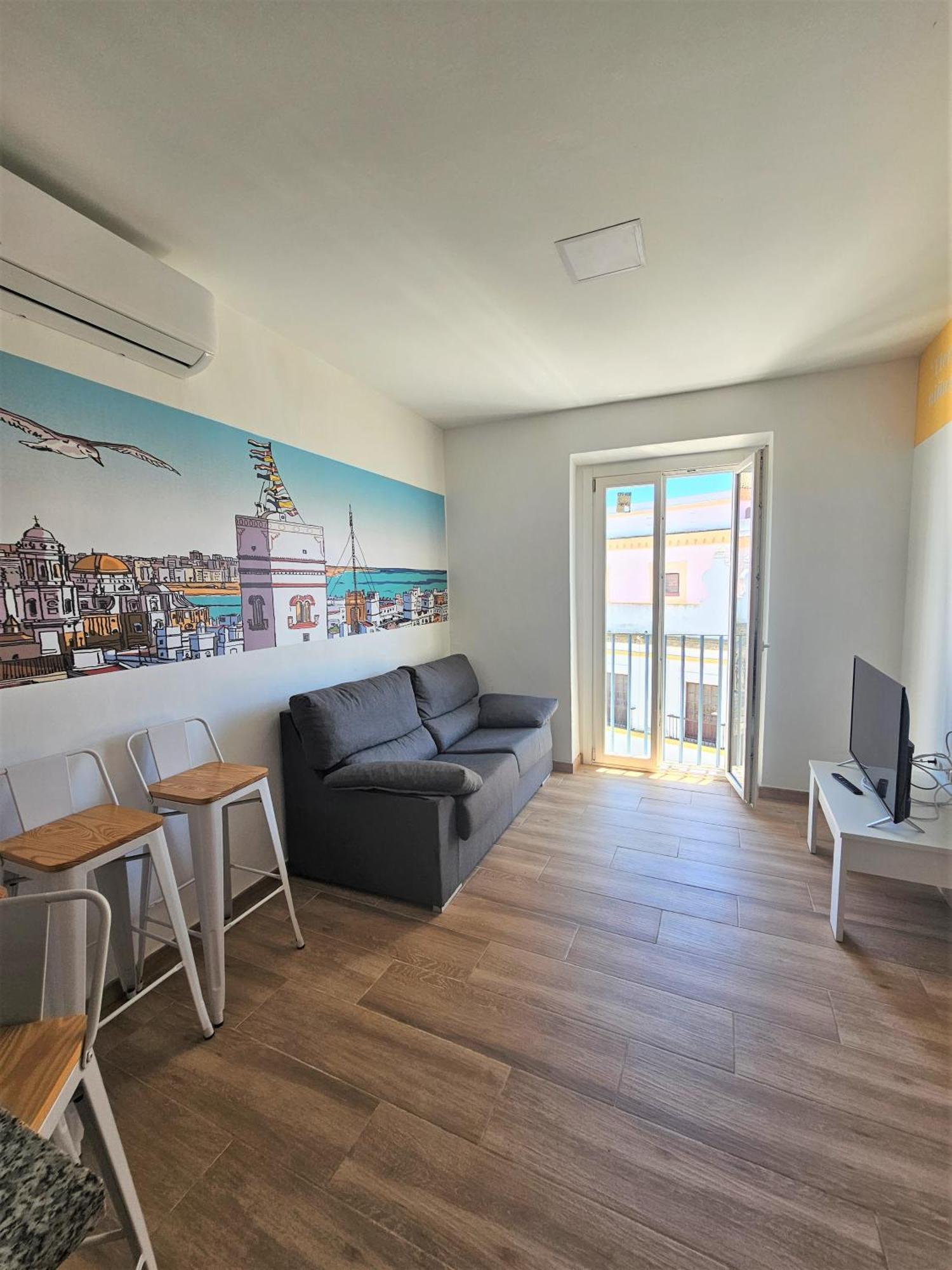 Apartamentos Plaza Santo Domingo Cádiz Exterior foto
